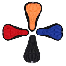 Load image into Gallery viewer, Breathable Mountain Bike Saddle Cushion Cover Road Bike Soft Cycling Seat Mat 3D Sponge Polymer Bicycle Saddle Seat