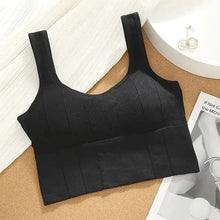 Load image into Gallery viewer, Mandotos Breathable Sports Bra Women Seamless Yoga Top Shockproof Crop Push Up Gym Workout