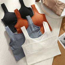 Load image into Gallery viewer, Mandotos Breathable Sports Bra Women Seamless Yoga Top Shockproof Crop Push Up Gym Workout