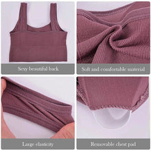 Load image into Gallery viewer, Mandotos Breathable Sports Bra Women Seamless Yoga Top Shockproof Crop Push Up Gym Workout