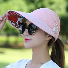 Load image into Gallery viewer, Breezy Pearl Visor Hat