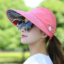 Load image into Gallery viewer, Breezy Pearl Visor Hat