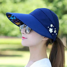 Load image into Gallery viewer, Breezy Pearl Visor Hat