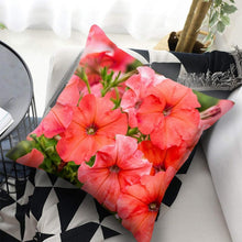 Load image into Gallery viewer, Bright Red Flower Cushion Cover Home Fashion Decoration Red Orange Pink Poppy Flowers Decorative Throw Pillow Cover Case Cushion Home Living Room Pillow Case Super Soft Short Plush Cushion Cover 45x45CM