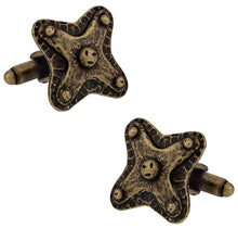 Load image into Gallery viewer, Bronze Badge Cufflinks