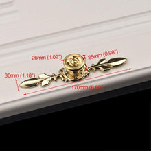 Load image into Gallery viewer, Bronze Door Handles Cabinet Handle Antique Cabinet Pulls Wardrobe Drawer Knobs Zinc Alloy Cupboard Furniture Hardware Center Shabby Chic Drawer Pulls Handles Antique Bronze Kitchen Cabinet Drop Bail Pulls Handles