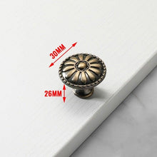 Load image into Gallery viewer, Bronze Door Handles Cabinet Handle Antique Cabinet Pulls Wardrobe Drawer Knobs Zinc Alloy Cupboard Furniture Hardware Center Shabby Chic Drawer Pulls Handles Antique Bronze Kitchen Cabinet Drop Bail Pulls Handles