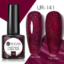 Load image into Gallery viewer, Brown Blue Gel Nail Polish UV LED Autumn Winter Series Matte And Glossy Colors Elegant Stylish Design For Womens