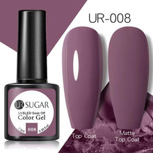 Load image into Gallery viewer, Brown Blue Gel Nail Polish UV LED Autumn Winter Series Matte And Glossy Colors Elegant Stylish Design For Womens