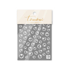 Load image into Gallery viewer, Bubble Cute Black Red Hearts Nail Stickers Nail Art Decorations Nail Decals Design Self-Adhesive 3D Wave Design Decoration for Women Girls Adhesive Striping Tape Nail Art Stickers