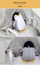Load image into Gallery viewer, Bubble Kiss Soft Pillow Penguin U-Shaped Sleep Protection Neck Pillow Home Office Nap Body Pillows Travel Car Adult Cute Pillows U-Shaped Neck Pillow Throw Pillow Neck Supporter Foam particle Headrest Office Nap Desktop Pad Headrest