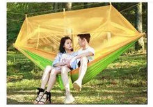 Load image into Gallery viewer, Bug-Free Camp Hammock: Serene Outdoor Relaxation with Mosquito Protection for Two
