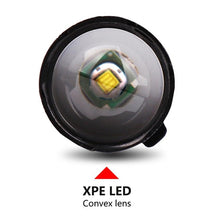 Load image into Gallery viewer, Built in battery XP-G Q5 Zoom Focus Mini led Flashlight Torch Lamp Lantern 2000 Lumen Adjustable Penlight Waterproof T6 light Focus IP65 Water-Resistant Portable for Indoor and Outdoor Camping Hiking
