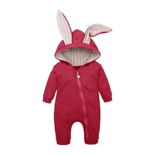 Load image into Gallery viewer, Bunny Ear Baby Onesies