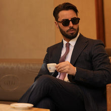 Load image into Gallery viewer, Ravenna - Silk Jacquard Tie - Burgundy