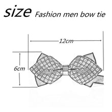 Load image into Gallery viewer, Business Black Golden Butterfly Men Bowtie Luxury Double Layer Pointed Classic Bow Tie Lovely Men Gift For Office And Meetings