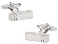 Load image into Gallery viewer, Business Silver Cufflinks