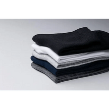 Load image into Gallery viewer, Business Simple White Cotton Socks 10 Pairs Men Breathable Socks Spring Summer Socks for Men Heavy Duty Reinforced Cotton Socks For Men