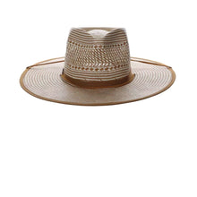 Load image into Gallery viewer, Biltmore Two Ghosts - Straw Fedora Hat