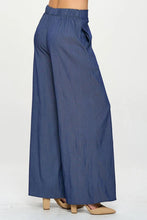 Load image into Gallery viewer, Made in USA Tencel Straight Leg Pants with Side Pockets