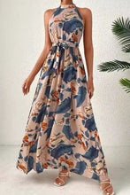 Load image into Gallery viewer, Elegant Floral Sleeveless Dress Lightweight & Feminine Summer Essential Beautiful Print Dress
