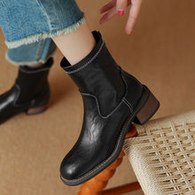 Load image into Gallery viewer, Women’s Mid-Heel Martin Boots