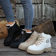 Load image into Gallery viewer, Women’s Mid-Calf Fleece-Lined Winter Boots