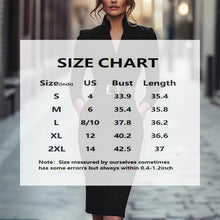 Load image into Gallery viewer, Women’s Black Bodycon Midi Dress