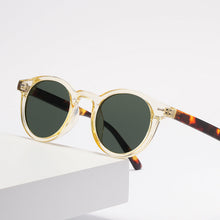 Load image into Gallery viewer, Retro Round UV400 Sunglasses – European Style Tinted Frames