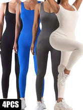 Load image into Gallery viewer, Women’s Ribbed Sleeveless Jumpsuit