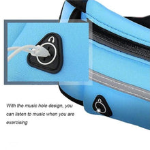 Load image into Gallery viewer, Fitness Waist Bag With Pocket Slim Running Jogging Belt Fanny Pack Bag For Hiking Cycling Workout Sports Gym