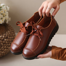 Load image into Gallery viewer, Women’s Black Flat Work Shoes – Soft Sole Anti-Slip Flats