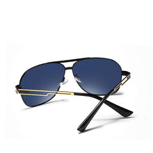 Load image into Gallery viewer, Luxury NEW Model Business Men Square Polarized Sunglasses Male Eyewear Aviation Alloy Frame With UV400 Protection and High Quality Metal Frame