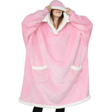 Load image into Gallery viewer, Winter TV Hoodie Blanket Winter Warm Home Clothes Women Men Oversized Pullover With Pockets