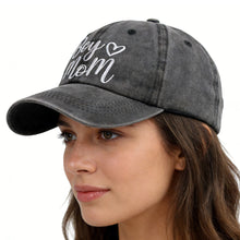Load image into Gallery viewer, Boy Mom Ponytail Baseball Cap