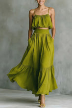 Load image into Gallery viewer, Women’s Two-Piece Flared Skirt Set – High-Waist Elegant Outfit