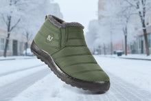 Load image into Gallery viewer, Women’s Warm Padded Lightweight Cotton Boots – Cozy Winter Non-Slip Outdoor Ankle Boots