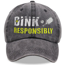 Load image into Gallery viewer, Pickleball Baseball Caps – Adjustable Embroidered Cotton Hats