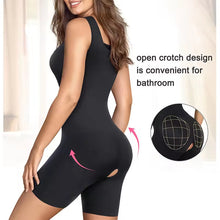 Load image into Gallery viewer, Plus Size Camisole Shapewear Bodysuit – Tummy Control Butt Lift Breast Support Open-Crotch Body Shaper for Women