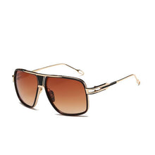 Load image into Gallery viewer, NEW Elegant Luxury Trend Driving Sunglasses Gold Big Frame Oversized Square For Man and Women Sunglasses