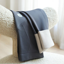 Load image into Gallery viewer, Fleece-Lined Belly Support Maternity Leggings