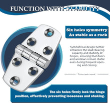 Load image into Gallery viewer, SHENGHUISS Marine Grade 316 Stainless Steel Boat Hatch Hinges