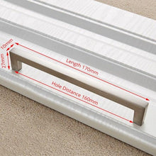 Load image into Gallery viewer, Cabinet Handles Kitchen Door Handles Drawer Knobs Aluminum Alloy Wardrobe Door Handles Brushed Modern Style Hardware Stainless Steel Kitchen Cabinet Pulls For Kitchen Cabinet Drawer Door Cupboard Decorative Modern Hardware For Cabinet