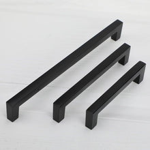 Load image into Gallery viewer, Cabinet Handles Kitchen Door Handles Drawer Knobs Aluminum Alloy Wardrobe Door Handles Brushed Modern Style Hardware Stainless Steel Kitchen Cabinet Pulls For Kitchen Cabinet Drawer Door Cupboard Decorative Modern Hardware For Cabinet