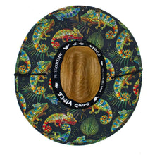 Load image into Gallery viewer, Peter Grimm Camaleon - Rye Straw Lifeguard Hat