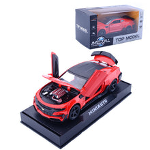 Load image into Gallery viewer, Camaro Bumblebee Alloy Car Model | With Sound and Light - # BAGE81110038