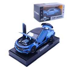 Load image into Gallery viewer, Camaro Bumblebee Alloy Car Model | With Sound and Light - # BAGE81110038