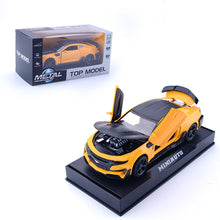 Load image into Gallery viewer, Camaro Bumblebee Alloy Car Model | With Sound and Light - # BAGE81110038
