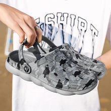 Load image into Gallery viewer, Camouflage Men Clogs Sandals Summer Outdoor Slippers Beach Aqua Shoes Slip On Flip Flops Garden Sandals Casual Outdoor Lightweight Clog Fashion Slip-On Sport Shoe Breathable Design Shoes