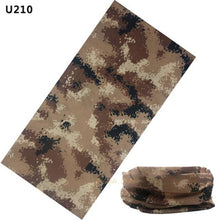 Load image into Gallery viewer, Camouflage Neck Gaiter Hunting Scarves Ice Silk Bandana Tubular Buff Half Mask Tactical Sport Headband Balaclava Balaclava Seamless Magic Head Scarf Breathable Bandana Turban Outdoor Hiking Quick-Dry Sweat Absorbing Scarves Multifunction Beanie Hat
